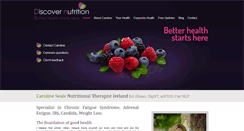 Desktop Screenshot of discovernutrition.ie